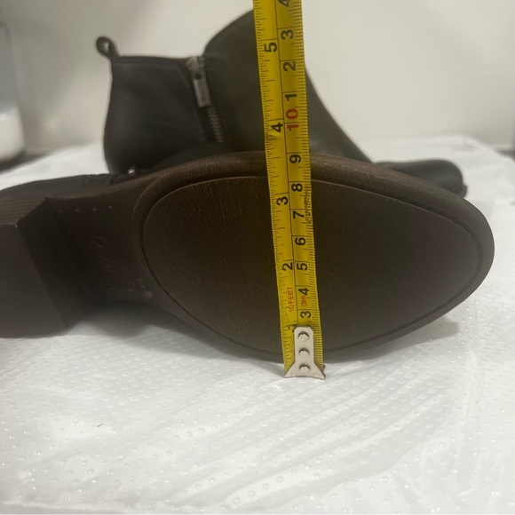 Lucky Brand Basel Leather Bootie Women’s Sz 7.5W Black - Picture 14 of 15